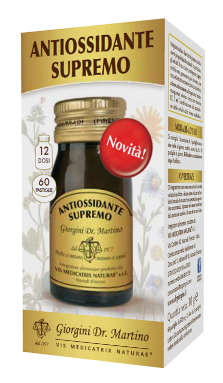 ANTIOSSIDANTE SUPREMO 60 PASTIGLIE - Farmapre
