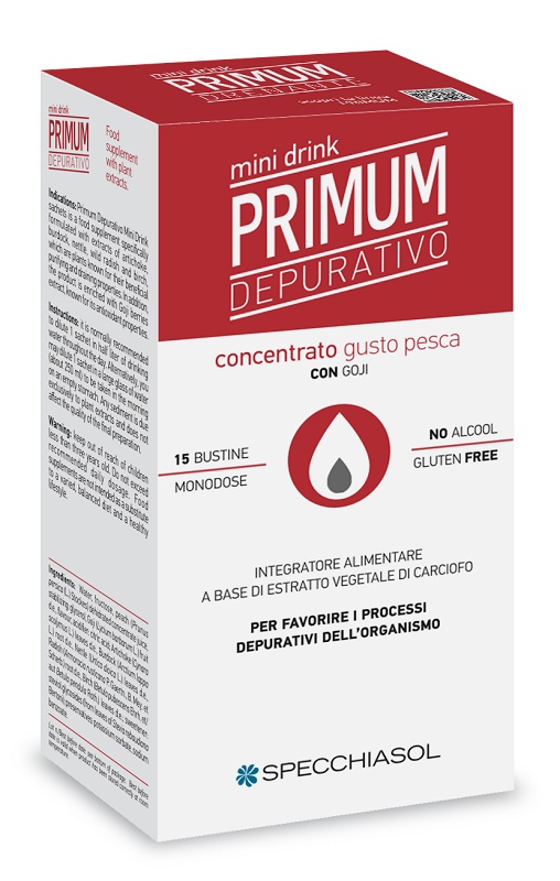 PRIMUM DEPURATIVO MINIDRINK PESCA 15 STICK DA 10 ML - Farmapre