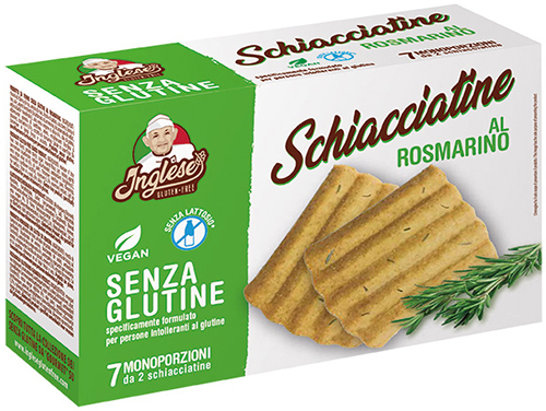 INGLESE SCHIACCIATINE ROSMARINO 125 G - Farmapre