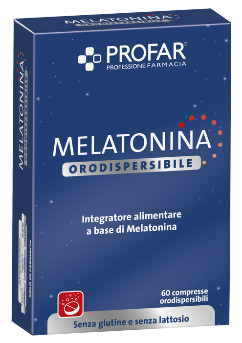 PROFAR MELATONINA ORODISPERSIBILE 60 COMPRESSE - Farmapre