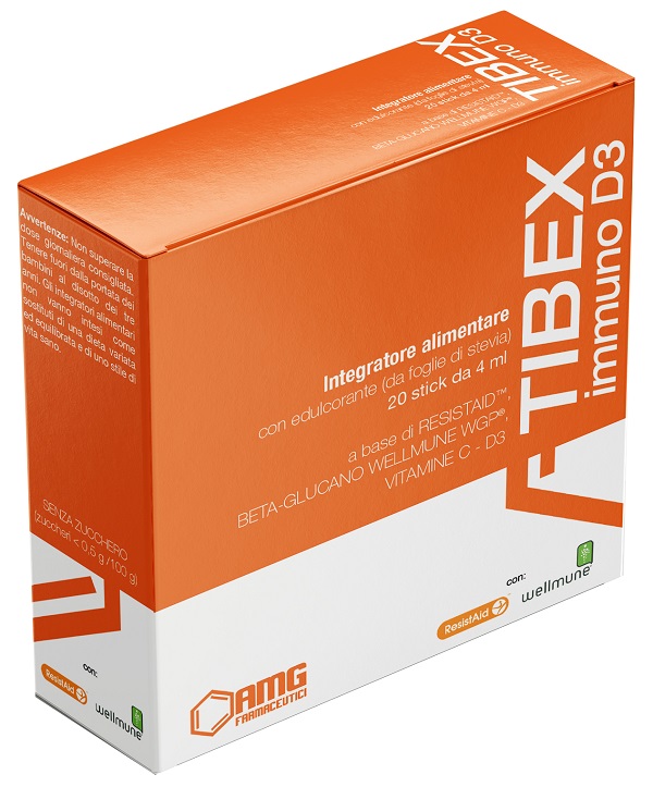 TIBEX IMMUNO D3 20 STICK PACK DA 4 ML - Farmapre