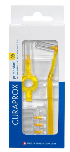 CURAPROX CPS 09 SCOVOLINO PRIME START 09 YELLOW 5 PEZZI - Farmapre