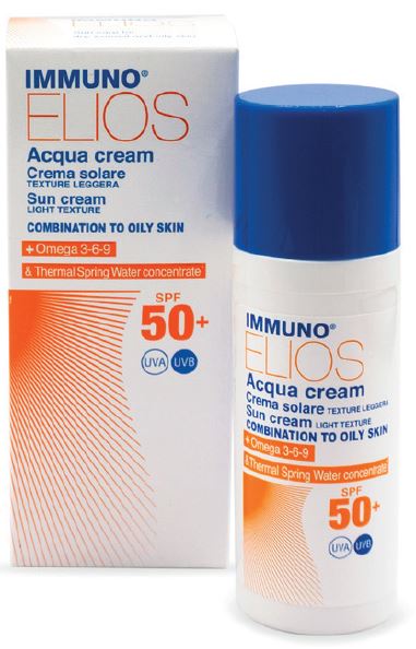 IMMUNO ELIOS ACQUA CREAM SPF50+ OILY SKIN 40 ML - Farmapre