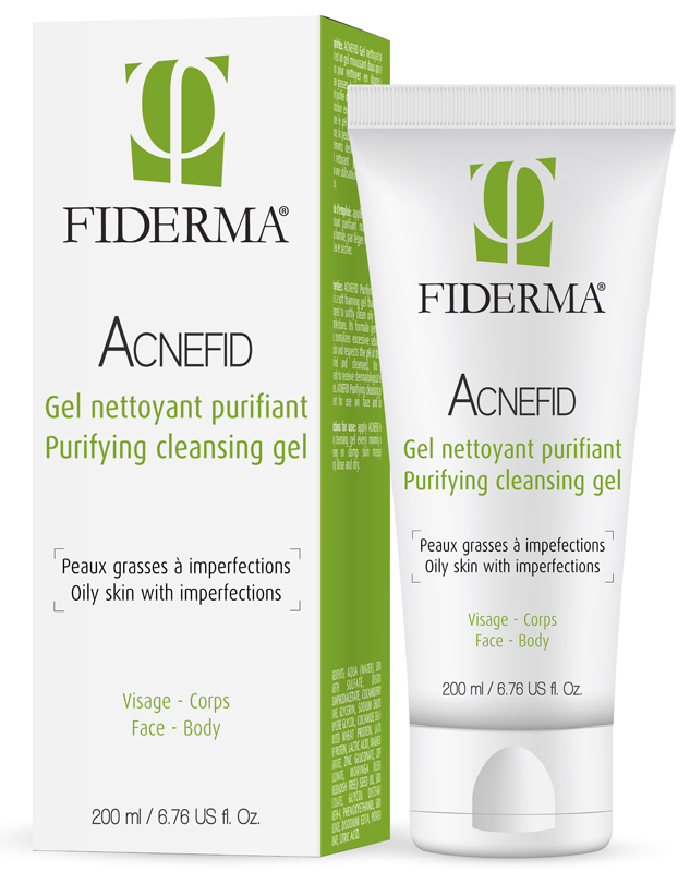FIDERMA ACNEFID GEL DETERGENTE PURIFICANTE 200 ML - Farmapre