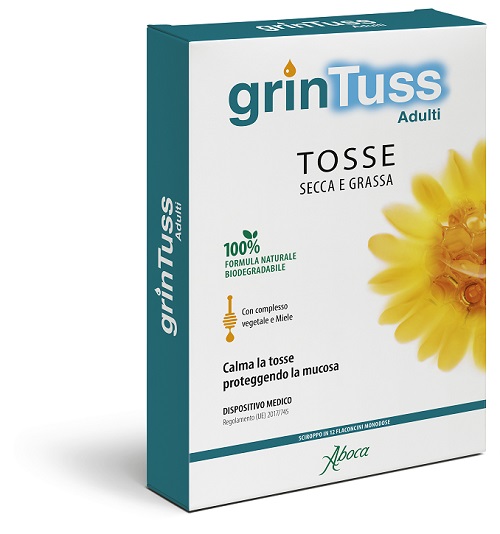 GRINTUSS ADULTI SCIROPPO 12 FLACONCINI MONODOSE - Farmapre