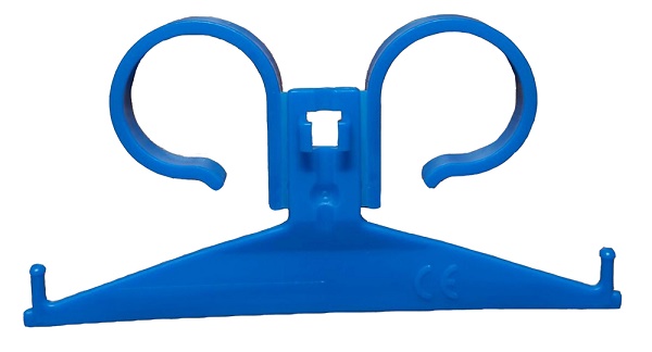 SUPPORTO DA LETTO PER SACCHE RACCOLTA URINA IN PLASTICA 5 PEZZI - Farmapre