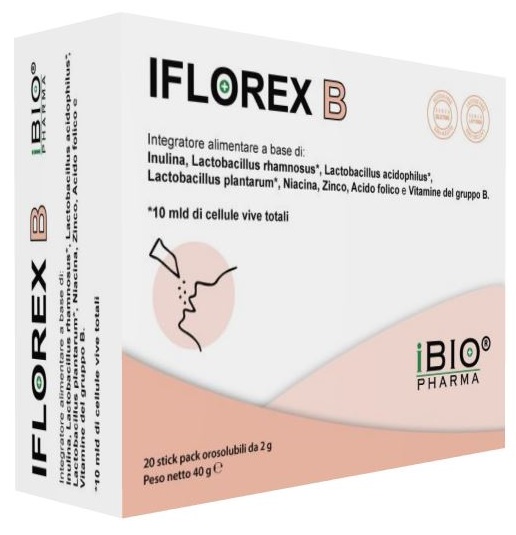 IFLOREX B 20 STICKPACK DA 2 G - Farmapre