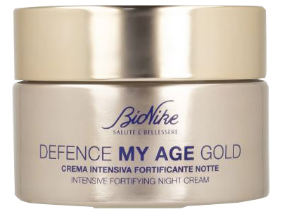 DEFENCE MY AGE GOLD CREMA INTENSIVA FORTIFICANTE NOTTE 50 ML - Farmapre