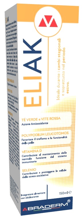 ELIAK 30 BUSTINE DA 5 ML BRADERM - Farmapre