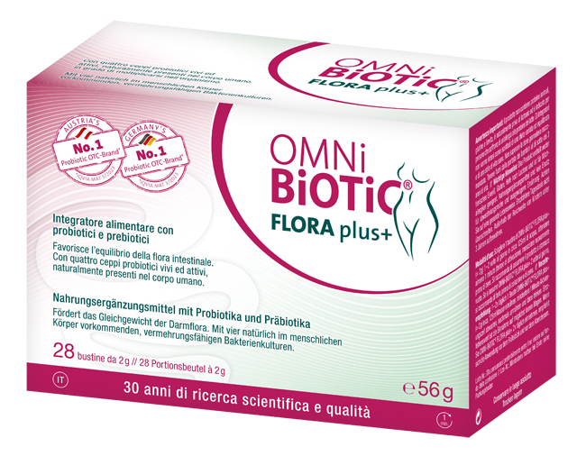 OMNI BIOTIC FLORA PLUS+ 28 BUSTINE DA 2 G - Farmapre