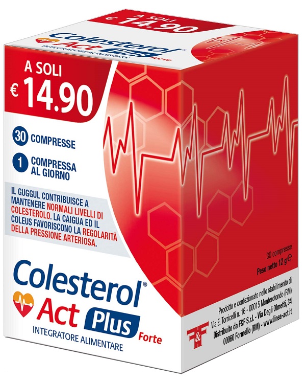 COLESTEROL ACT PLUS FORTE 30 COMPRESSE - Farmapre