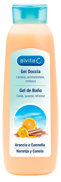 ALVITA GEL DOCCIA ARANCIA E CANNELLA 300 ML - Farmapre