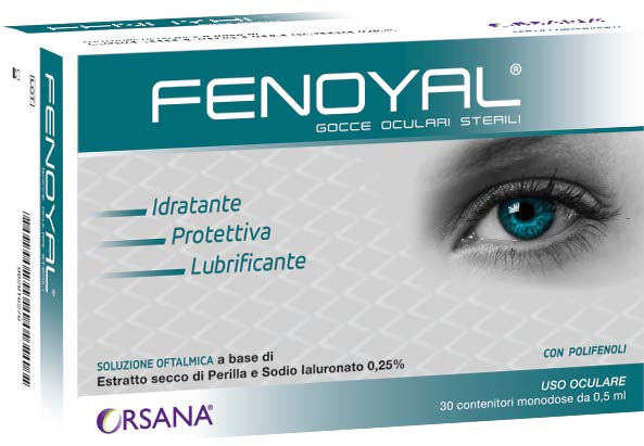 GOCCE OCULARI FENOYAL 30 CONTENITORI MONODOSE DA 0,5 ML - Farmapre