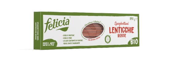 FELICIA SPAGHETTONI LENTICCHIE ROSSE 250 G - Farmapre