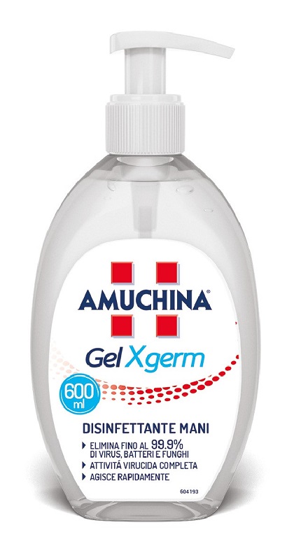 AMUCHINA GEL X-GERM DISINFETTANTE MANI 600 ML IT - Farmapre