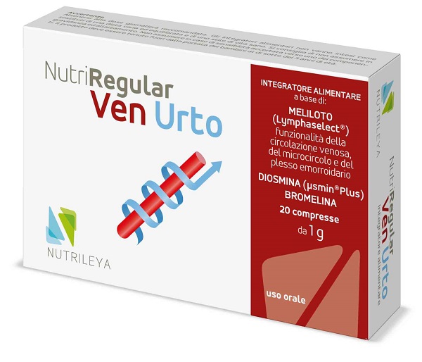 NUTRIREGULAR VEN URTO 20 COMPRESSE - Farmapre