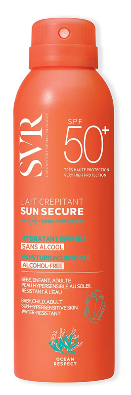 SUN SECURE LAIT CREPITANT SPF50+ 200 ML - Farmapre