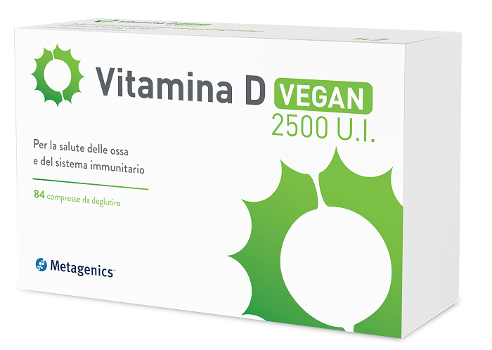 VITAMINA D 2500 UI VEGAN 84 COMPRESSE - Farmapre