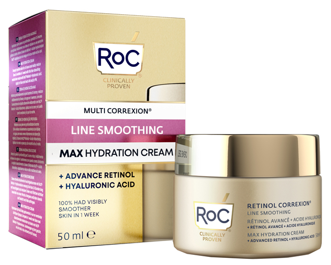 ROC RETINOL CORREXION LINE SMOOTHING CREMA VISO 50 ML - Farmapre