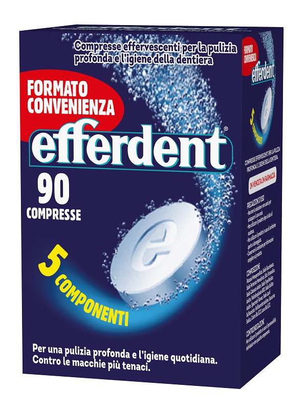EFFERDENT 90 COMPRESSE EFFERVESCENTI - Farmapre