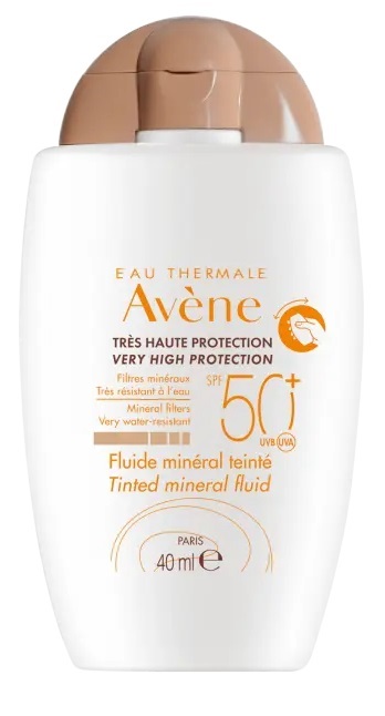 AVENE SOL FLUIDO MINERALE SPF50+ COLORATO NUOVA FORMULA 40 ML - Farmapre