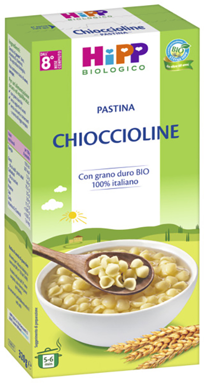 HIPP BIO PASTINA CHIOCCIOLINE 320 G - Farmapre