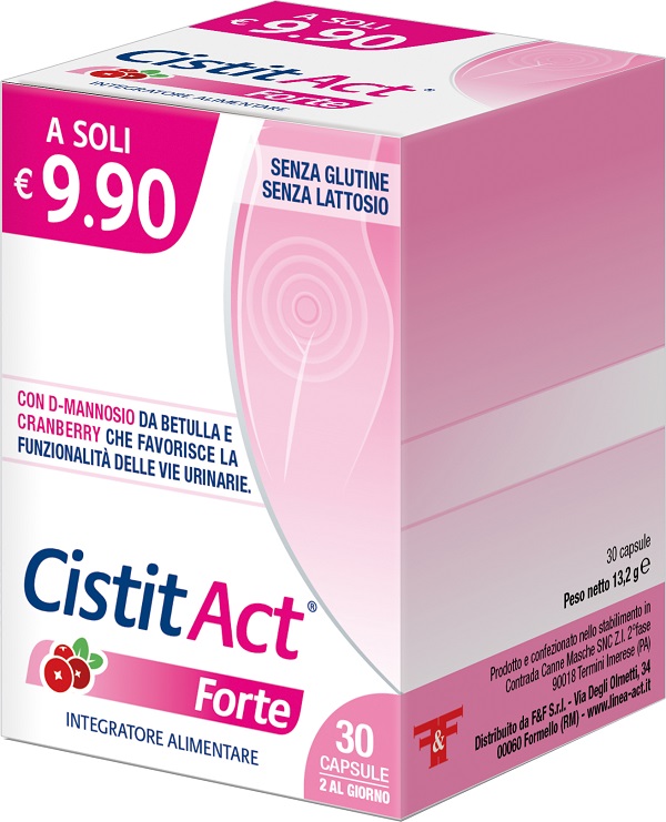 CISTIT ACT FORTE 30 CAPSULE - Farmapre