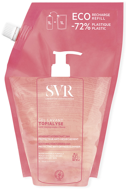 TOPIALYSE GEL LAVANT REFILL 1 L - Farmapre
