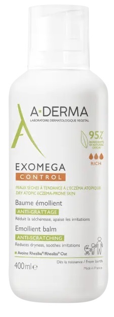 EXOMEGA CONTROL BALSAMO EMOLLIENTE 400 ML - Farmapre