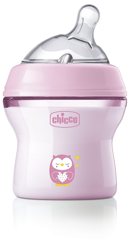 CHICCO BIBERON NAT FEEL PP 0M+ 150 ML BIMBA - Farmapre