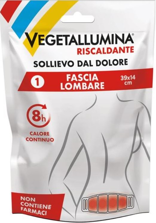 VEGETALLUMINA FASCIA LOMBARE RISCALDANTE 1 PEZZO - Farmapre