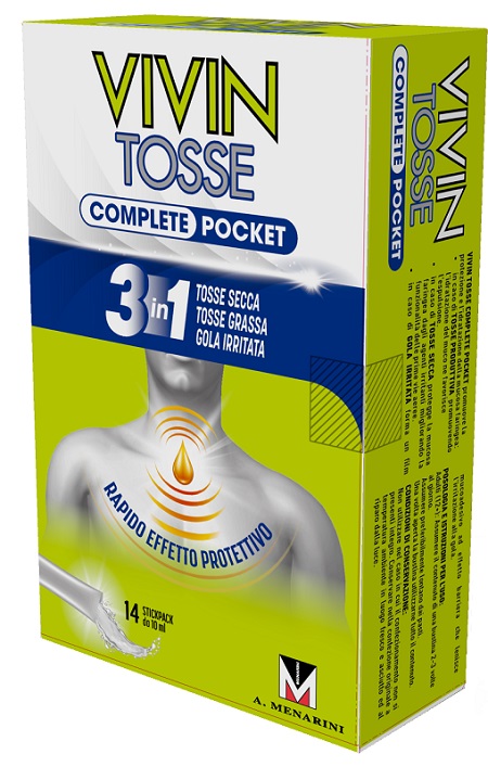 VIVIN TOSSE COMPLETE POCKET 14 STICK PACK DA 10 ML - Farmapre