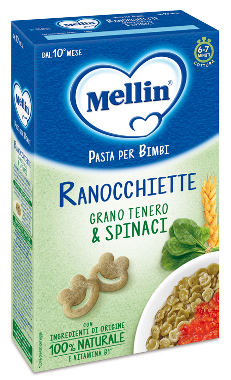 MELLIN RANOCCHIETTE CON SPINACI 280 G - Farmapre