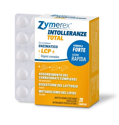 ZYMEREX INTOLLERANZE TOTAL 20 COMPRESSE - Farmapre