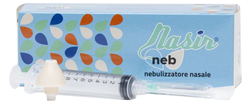 NASIR NEB KIT CON 1 UGELLO NASIR NEBULIZZATORE + 1 SIRINGA 10 ML LLC + 1 AGO - Farmapre