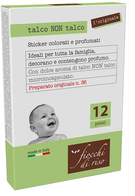 FIOCCHI DI RISO TALCO NON TALCO CEROTTI 12 PEZZI - Farmapre