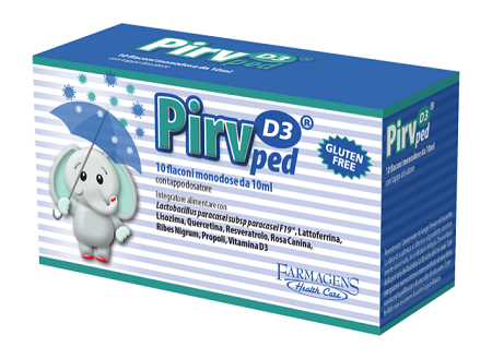 PIRV D3 PED 10 FLACONI MONODOSE - Farmapre
