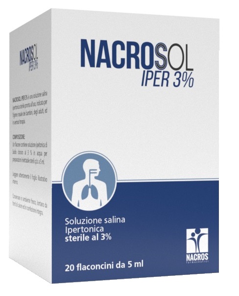 NACROSOL IPER 3% 20 FLACONCINI DA 5 ML - Farmapre
