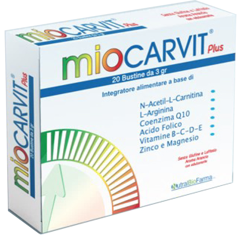 MIOCARVIT PLUS 20 BUSTINE - Farmapre