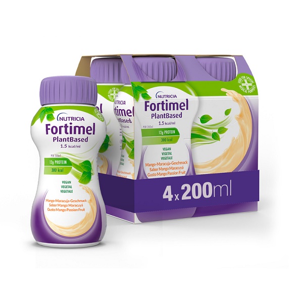 FORTIMEL PLANT BASED MANGO PASSION FRUIT 4 BOTTIGLIE DA 200 ML - Farmapre