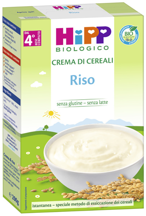 HIPP BIO CREMA CEREALI RISO 200 G - Farmapre