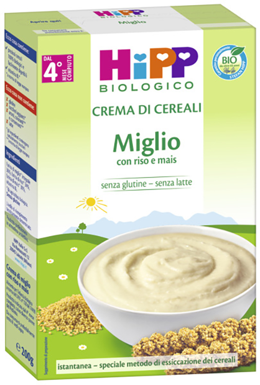 HIPP BIO CREMA CEREALI MIGLIO 200 G - Farmapre