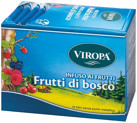 VIROPA INFUSO AI FRUTTI DI BOSCO 15 BUSTINE DA 2,5 G - Farmapre
