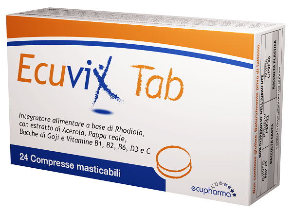 ECUVIX TAB 24 COMPRESSE MASTICABILI - Farmapre