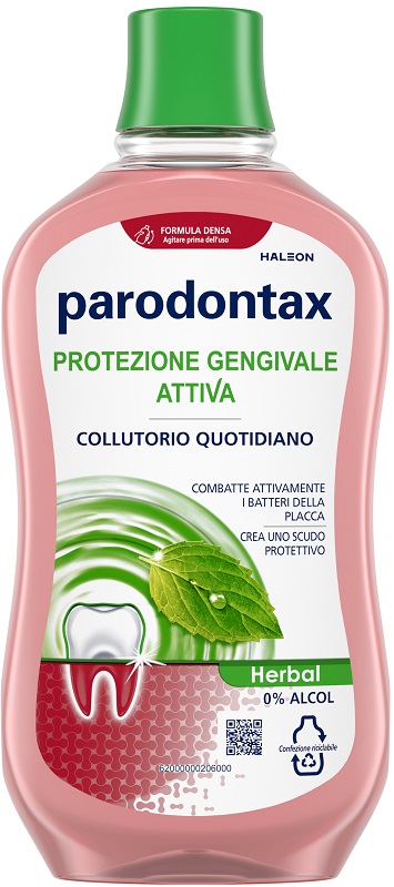 PARODONTAX COLLUTORIO PROTEZIONE GENGIVE HERBAL 500 ML - Farmapre