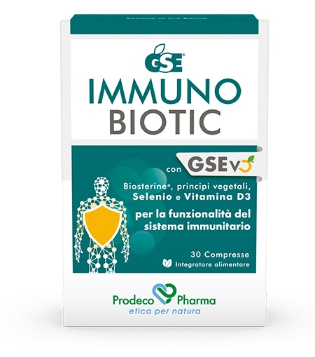 GSE IMMUNOBIOTIC 30 COMPRESSE - Farmapre