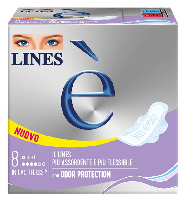 LINES E' ALI DOWNCOUNT 8 PEZZI - Farmapre