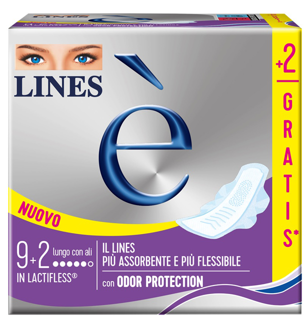LINES E' LUNGO CARRY PACK 9 + 2 PEZZI - Farmapre