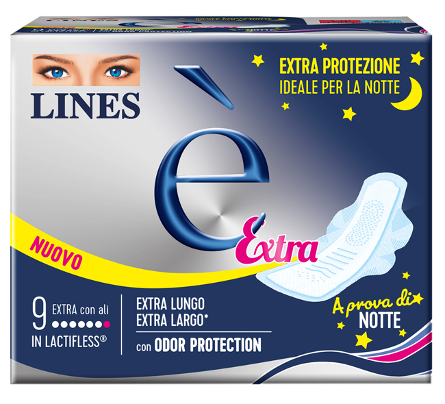 LINES E' EXTRA CARRY PACK 9 PEZZI - Farmapre