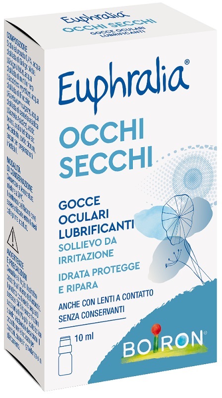 GOCCE OCUALRI LUBRIFICANTI EUPHRALIA OCCHI SECCHI 10 ML - Farmapre